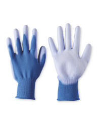 Precision Work Gloves 2 Pack - Blue