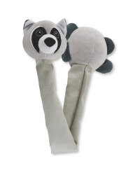 Raccoon Long Neck Dog Toy