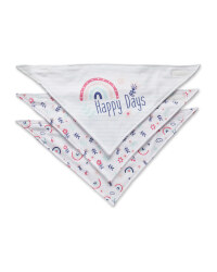 Rainbow Dribble Bibs 3 Pack