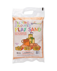 Rainbow Eco Play Sand - Orange