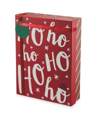 Ho Ho Ho Rectangle Gift Box