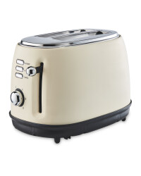 Ambiano Retro Toaster - Cream