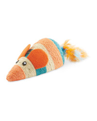 Scratch & Play Coral Mouse Cat Toy
