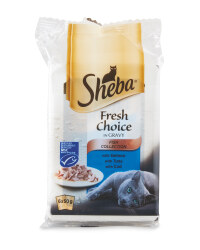 Sheba Fresh Choice Cat Food Pouches