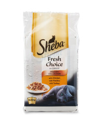 Sheba Poultry In Gravy Cat Food