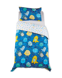 Single Easy Care Monster Duvet Set