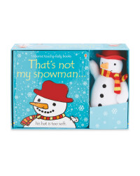 Snowman That's Not My Book & Plush