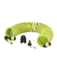 Spiral Garden Hose Set - Green