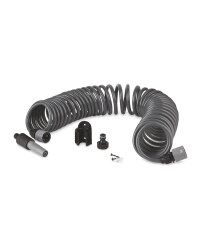 Spiral Garden Hose Set - Grey