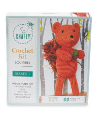 Squirrel Crochet Kit