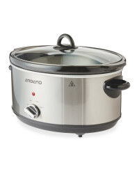 Stainless Steel Slow Cooker 6.5L