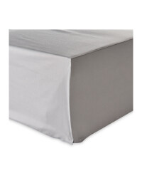 Superking Cotton Flat Sheet - Charcoal