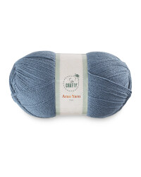 So Crafty Teal Aran Yarn