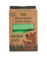 Tidyz 100 Doggy Waste Bags