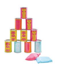 Tiki Garden Game Tin Can Tumble