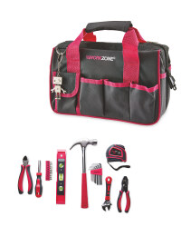 Workzone 25 Piece Tool Set - Pink/Black
