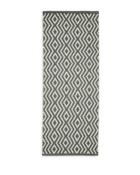 Wool Rich Runner - Charcoal