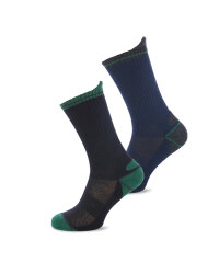 Work Socks 2 Pack Navy/Black