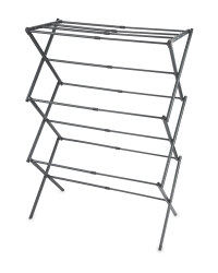 Kirkton House 3-Tier Expanding Airer - Charcoal