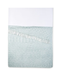 Kirkton House Bouclé Throw - Dark Ivy