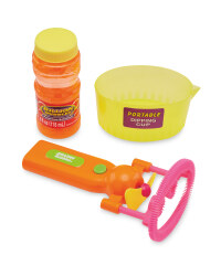 Placo 2 In 1 Bubbles Short Handle - Orange