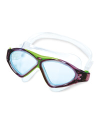 Crane Adult Water Sports Goggles - Green/Purple