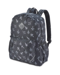 Black Aeroplane Backpack