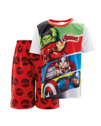 Marvel Kid's Avengers Red Pyjama Set