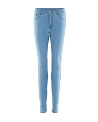 Avenue Ladies Skinny Jeans - Light Blue Wash