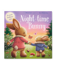 Night-Time Bunny Picture Flat