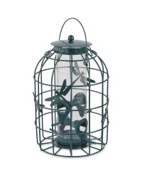 Bird Dragonfly Seed Feeder Green
