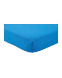 Lily & Dan Blue Cot Fitted Sheet