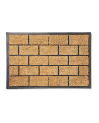 Gardenline Brick Outdoor Coir Mat