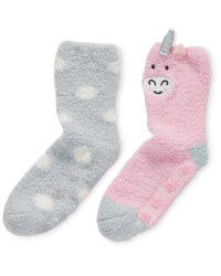 Lily & Dan Unicorn Slipper Socks