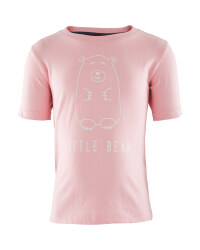 Avenue Children's Bear Pink T-Shirt