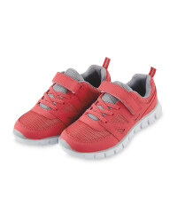 Lily & Dan Children's Trainers - Pink/Grey