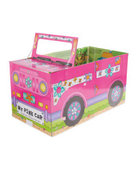 Convertible Book Pink Car