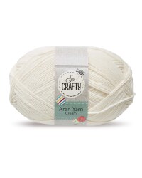 So Crafty Cream Aran Yarn