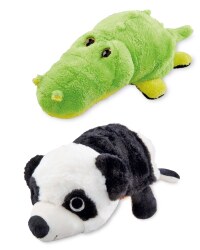 Crocodile/Panda Turnaround Plush