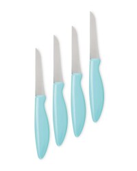 Crofton Garnishing Knives 4 Pack - Jade