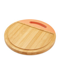 Crofton Round Chopping Board - Coral