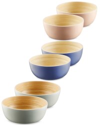 Crofton Small Bamboo Bowls 2 Pack