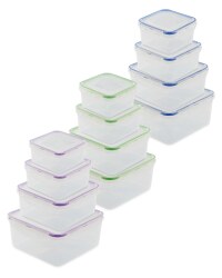 Crofton Square Clip Lid Containers
