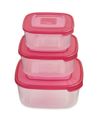 Crofton Square Containers 3 Pack - Magenta
