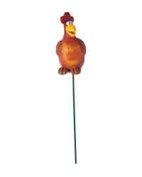 Gardenline Hen Plant Pot Stick