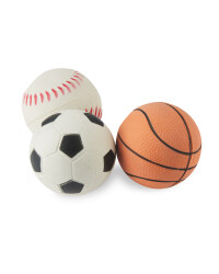 Dogs Sponge Balls 3 Pack