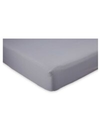 Kirkton House Double Flat Sheet - Silver