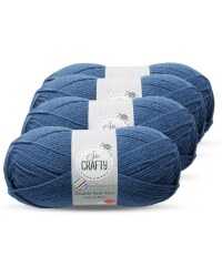 So Crafty Double Knitting Yarn Blue