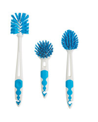 Easy Home Blue Kitchen Brush Set