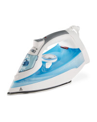 Easy Home Steam Iron - Blue/White